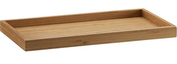 Rectangular tray