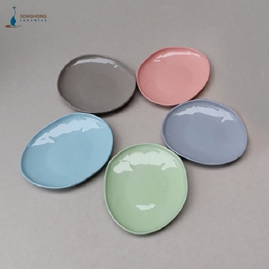 Lotus leaf plate