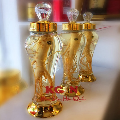 Fresh ginseng wine