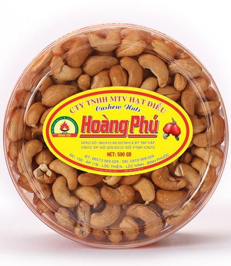 Salted roasted nuts
