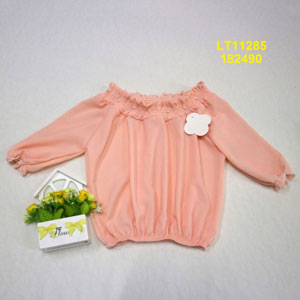 Late Shoulder Baby Girl T-Shirt