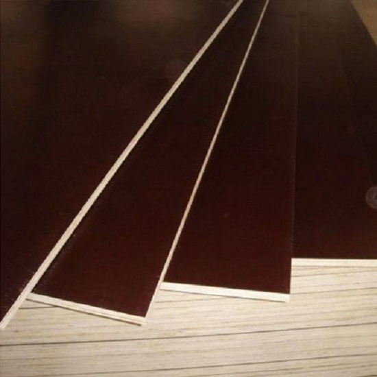 Film coated laminated wood