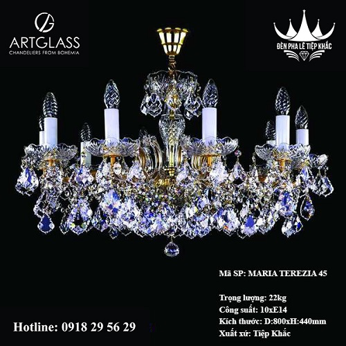 Crystal chandelier