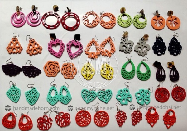 Horn earrings