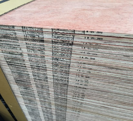 Commercial plywood