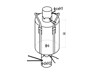 Round Jumbo Bag