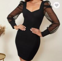 Form-fitting dress