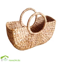 Retro Water Hyacinth Handbag