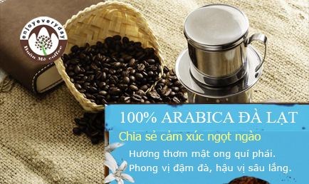 Arabica roasted coffee bean