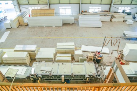 Polystyrene containers