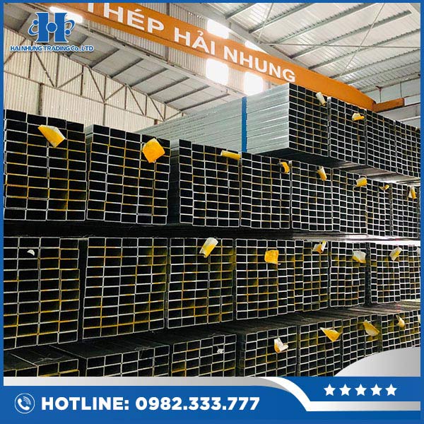 Galvanized square steel pipe