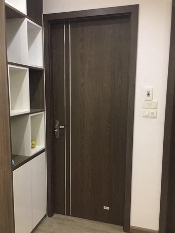 Composite plastic door