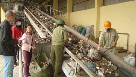 Recycling service for waste