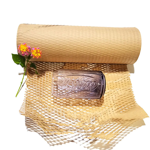 Honeycomb wrapping paper