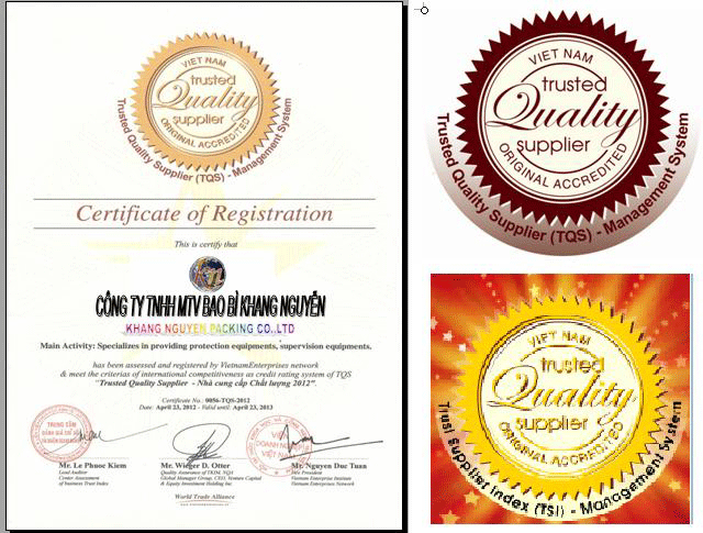 Certificates