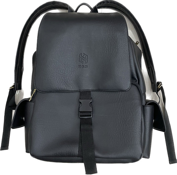 Leather rucksack