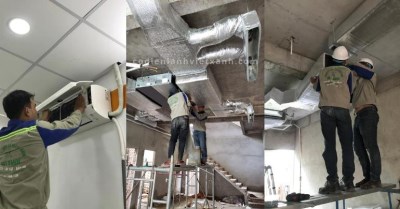 Air conditioning setup service