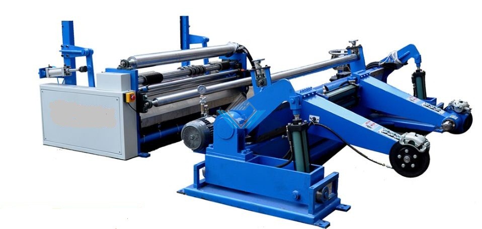 Paper core cutting machine