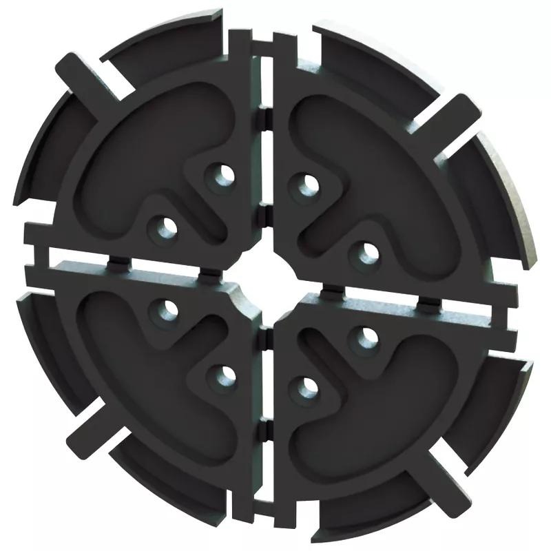 PCB mounting block