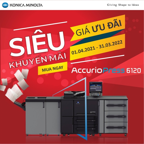 Promotion for AccurioPress 6120