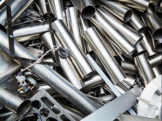 Acquiring stainless steel scrap
