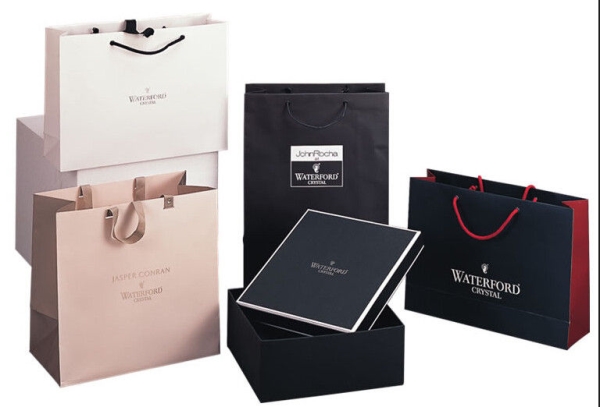 Service for designing and printing paper bags