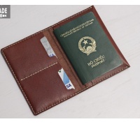 Leather passport