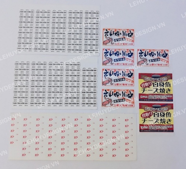 Service for designing seafood packaging