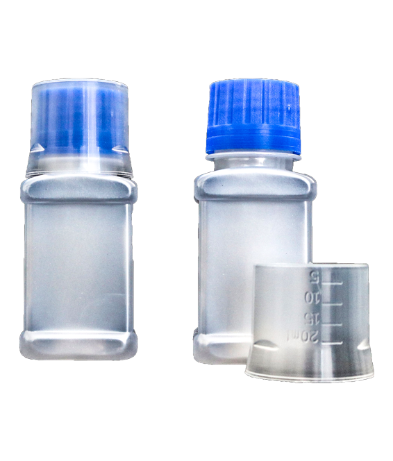 50ml square PET plastic container