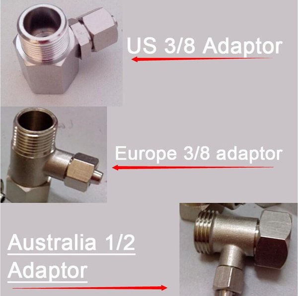 Non-electric bidet fixtures