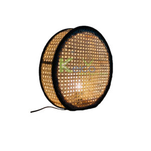Fox eye woven lampshade
