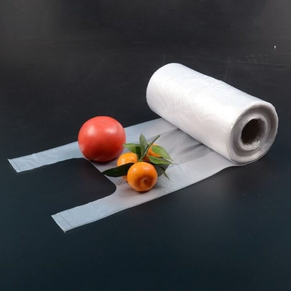 Roll of t-shirt bags