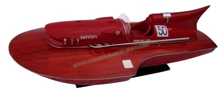 Ferrari Hydroplane Boat Model