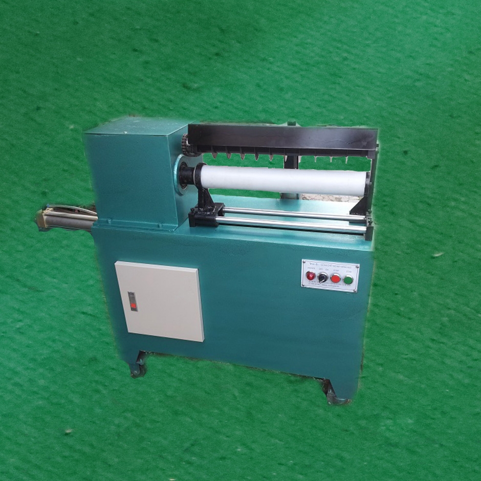 Paper tube cutting machine